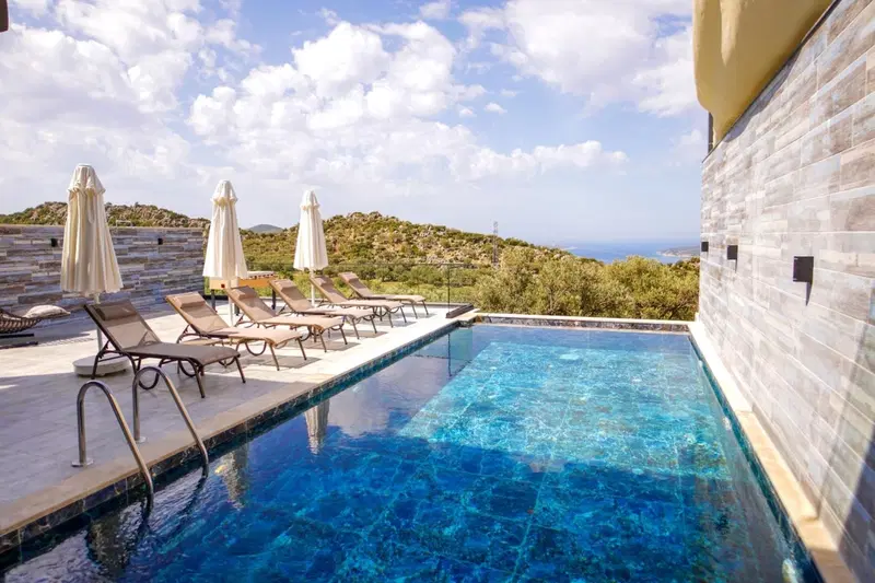 Kalkan’da jakuzili kiralık villa, fotoğraf 7