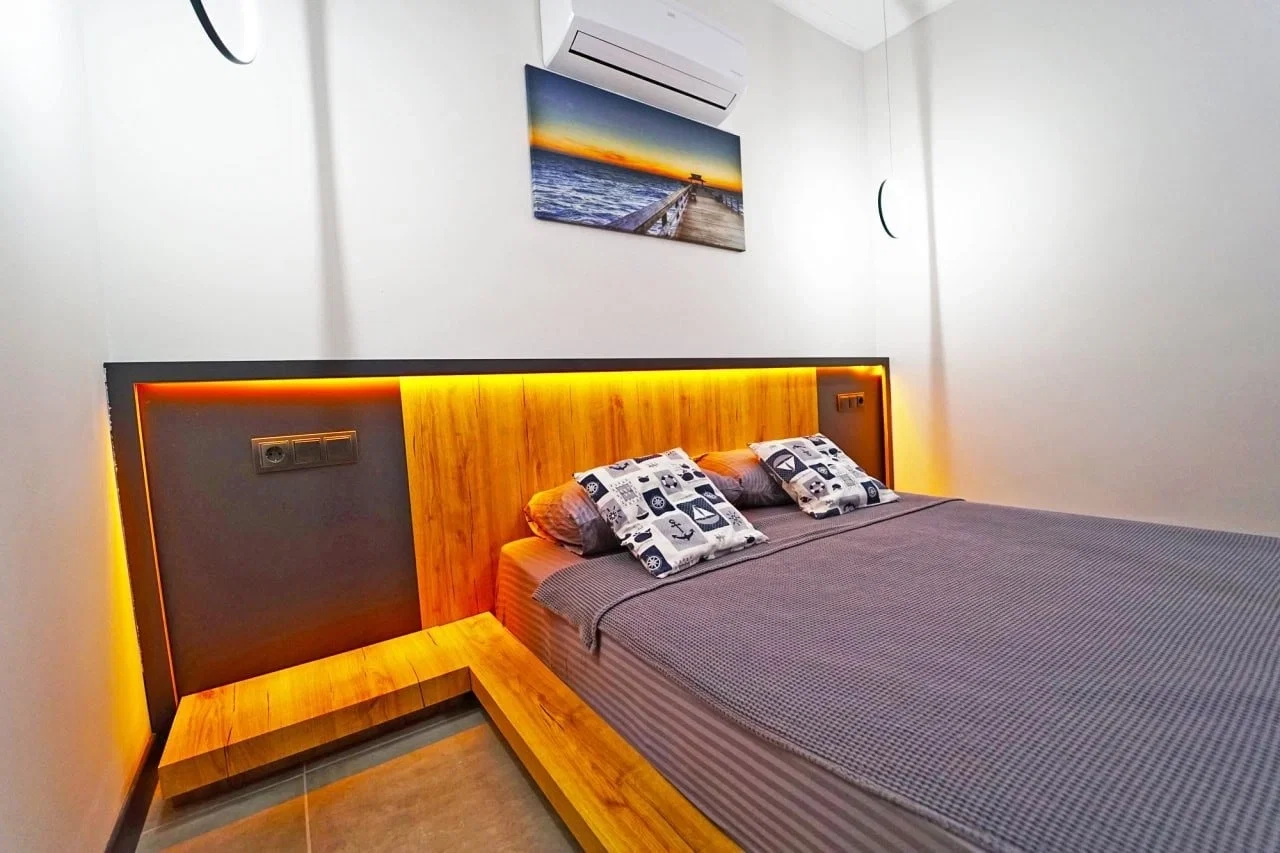 Fethiye’de Huzurlu, Korunaklı Havuzlu, 8 Kişilik, Kiralık Villa
