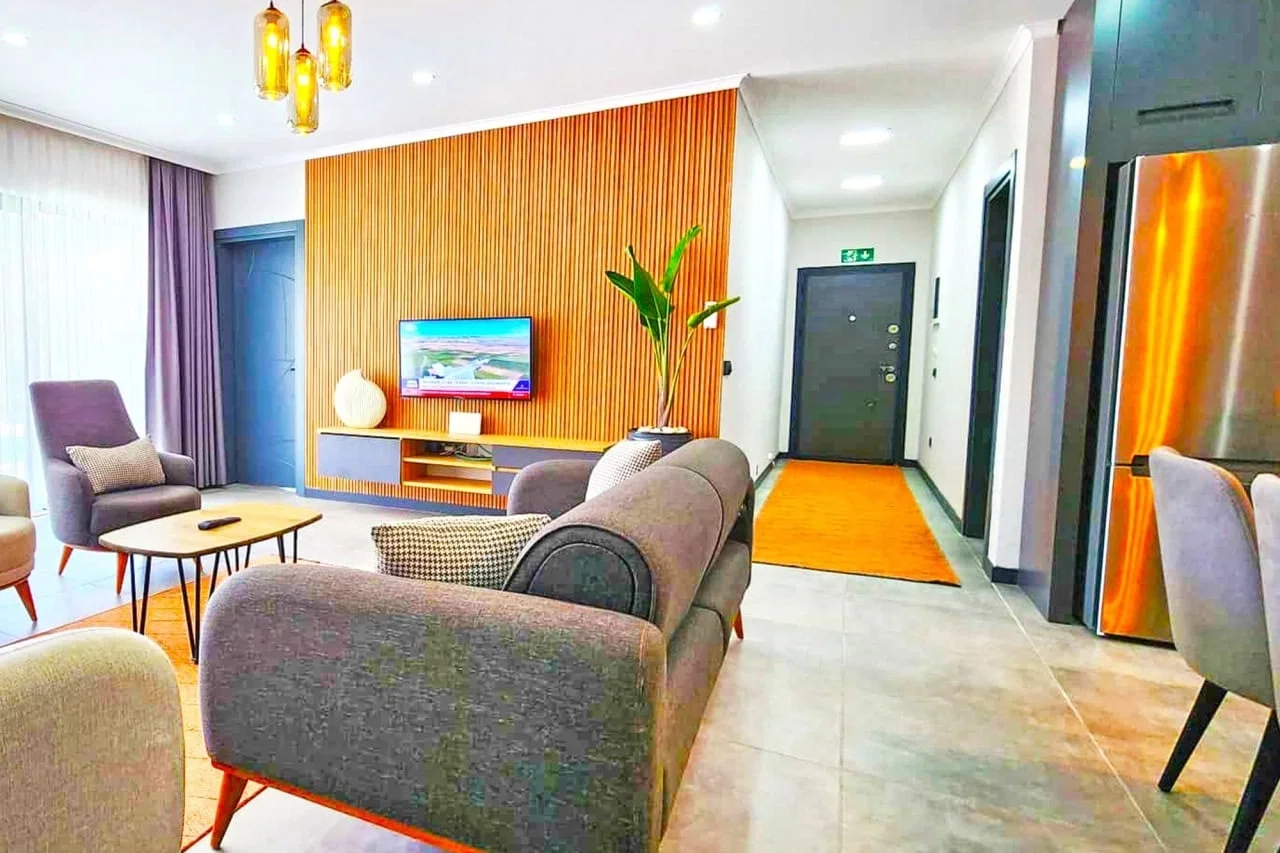 Fethiye’de Huzurlu, Korunaklı Havuzlu, 8 Kişilik, Kiralık Villa