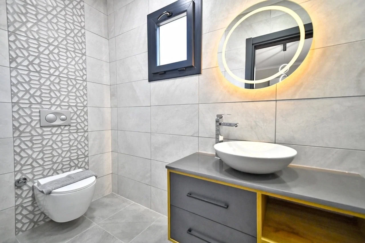 Fethiye’de Huzurlu, Korunaklı Havuzlu, 8 Kişilik, Kiralık Villa