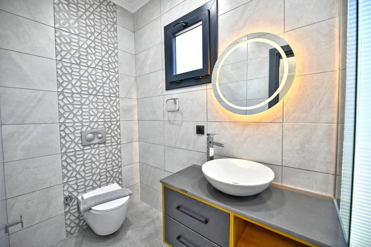 Fethiye’de Huzurlu, Korunaklı Havuzlu, 8 Kişilik, Kiralık Villa