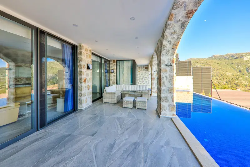 İslamlar’da deniz manzaralı kiralık villa, fotoğraf 7