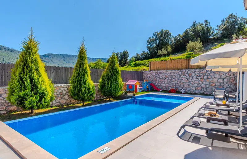 Sarıbelen’de jakuzili kiralık villa, fotoğraf 2