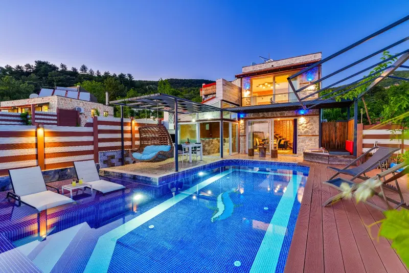 İslamlar’da kapalı havuzlu kiralık villa, fotoğraf 5