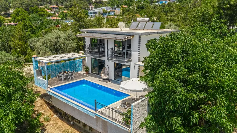 İslamlar’da korunaklı havuzlu kiralık villa, fotoğraf 8