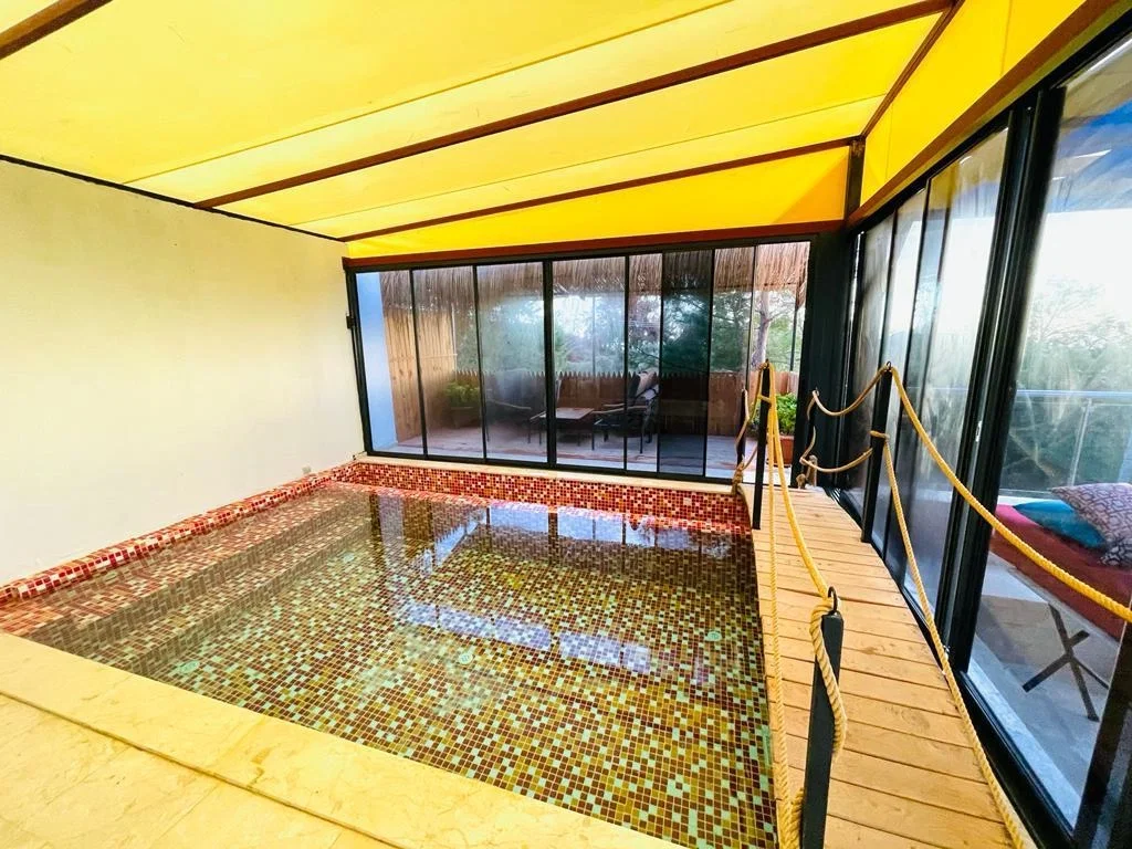 İslamlar’da Balayı Çiftlerine Uygun, Isıtmalı Havuzlu, 2 Yatak Odalı, Kiralık Villa