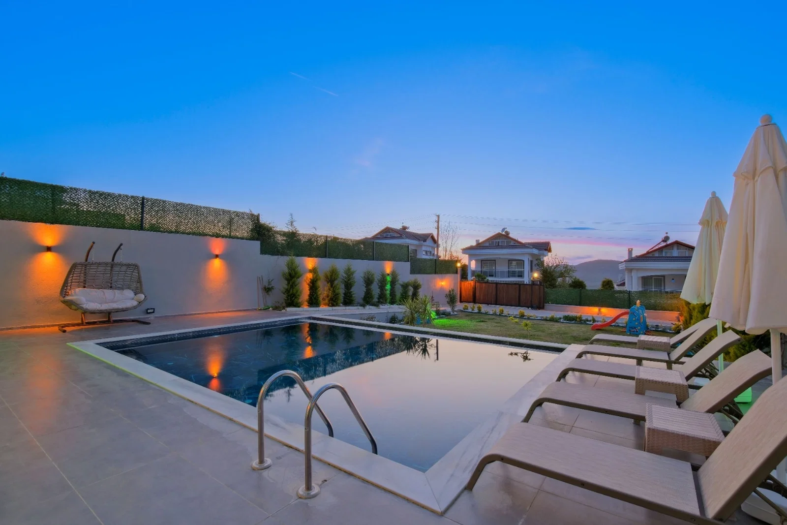 Fethiye’de Sakin Konumda, Isıtmalı Havuzlu, Jakuzili, Ekonomik Villa
