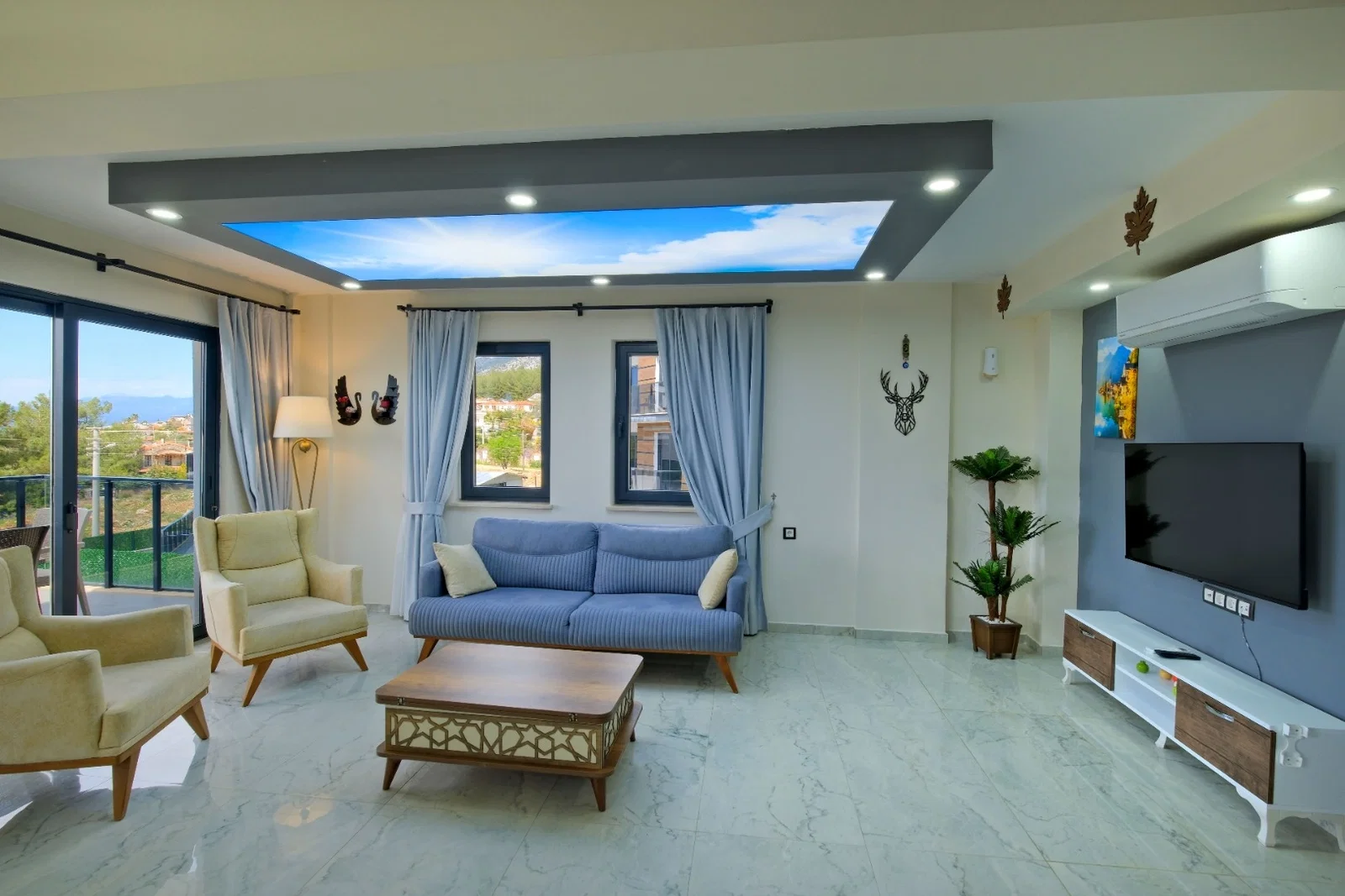 Fethiye’de Sakin Konumda, Isıtmalı Havuzlu, Jakuzili, Ekonomik Villa