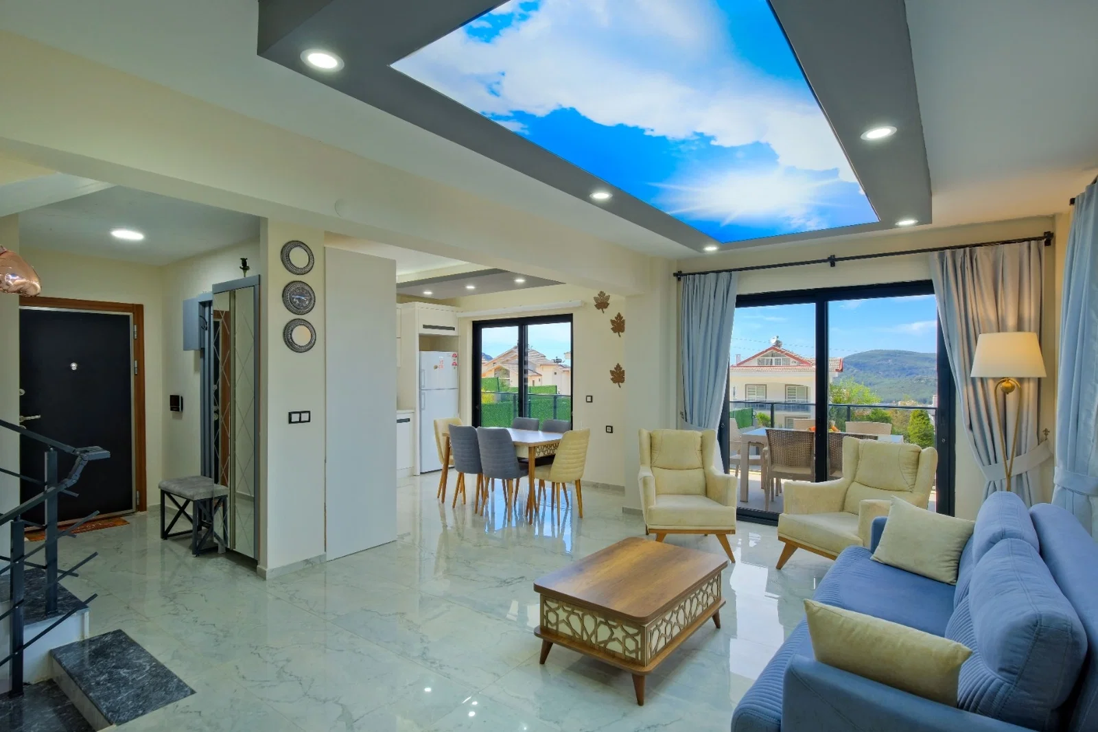 Fethiye’de Sakin Konumda, Isıtmalı Havuzlu, Jakuzili, Ekonomik Villa