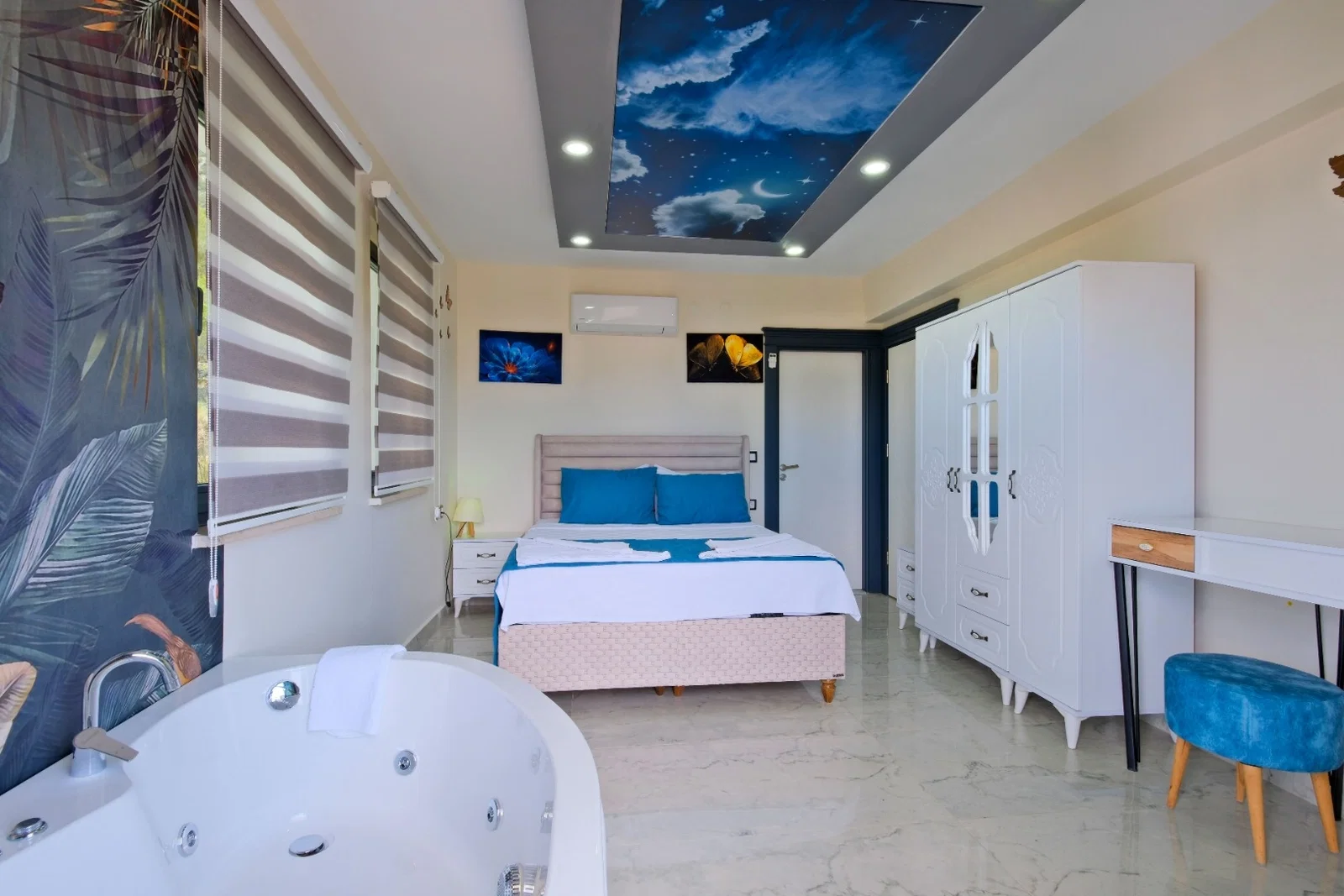 Fethiye’de Sakin Konumda, Isıtmalı Havuzlu, Jakuzili, Ekonomik Villa