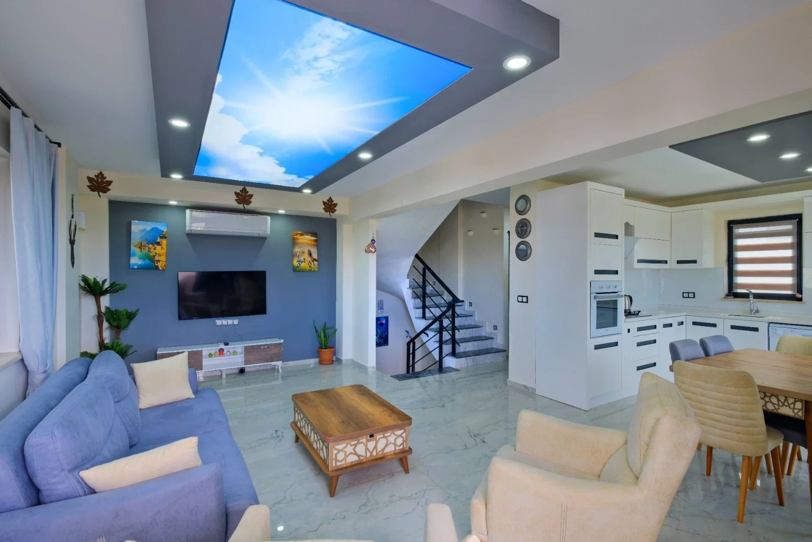 Fethiye’de Sakin Konumda, Isıtmalı Havuzlu, Jakuzili, Ekonomik Villa