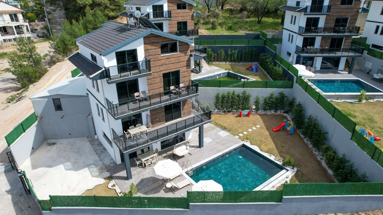 Fethiye’de Sakin Konumda, Isıtmalı Havuzlu, Jakuzili, Ekonomik Villa