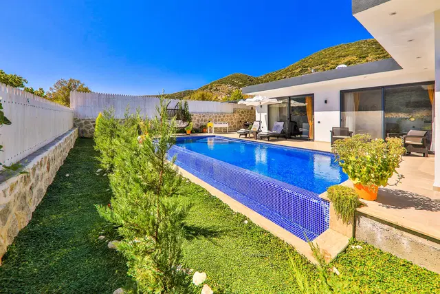 Sarıbelen’de saunalı kiralık villa, fotoğraf 4