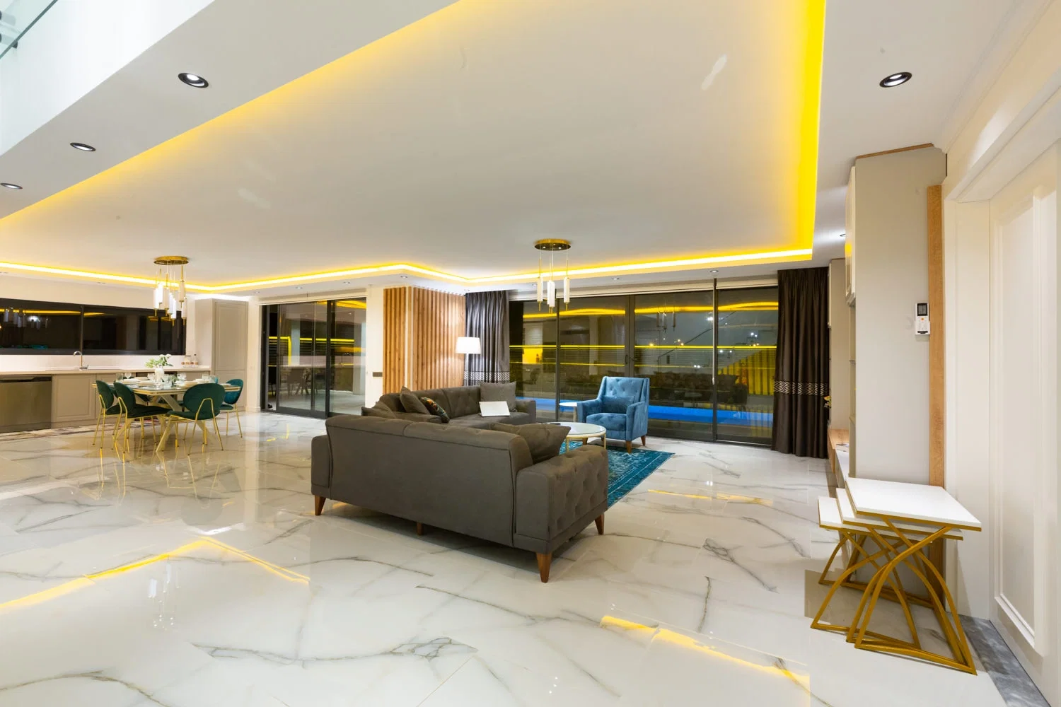 Sarıbelen’de Korunaklı, Isıtmalı Havuzlu, Jakuzili, Kiralık Villa