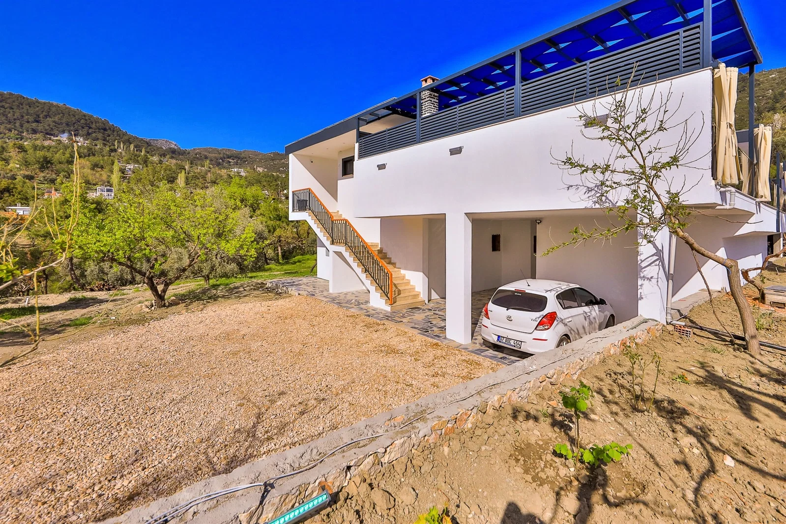 İslamlar’da Balayı Çiftlerine Uygun, Isıtmalı Havuzlu, 2 Yatak Odalı, Kiralık Villa