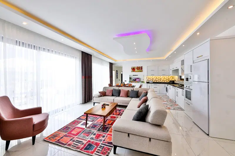 Sarıbelen’de çocuk havuzlu kiralık villa, fotoğraf 24