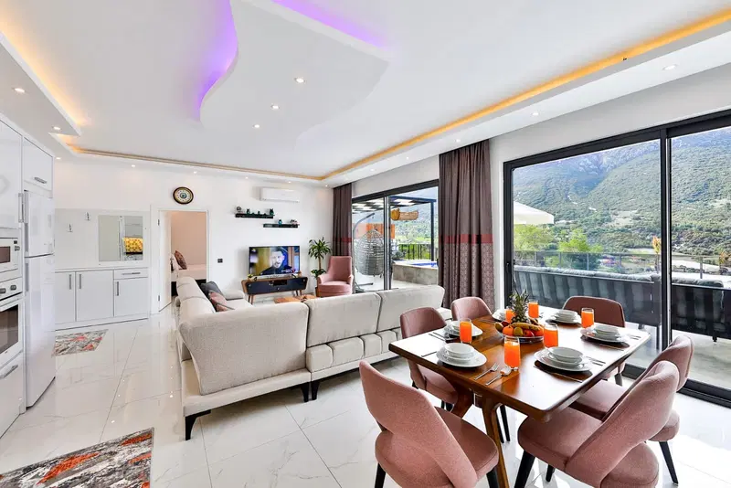 Sarıbelen’de doğa manzaralı kiralık villa, fotoğraf 23