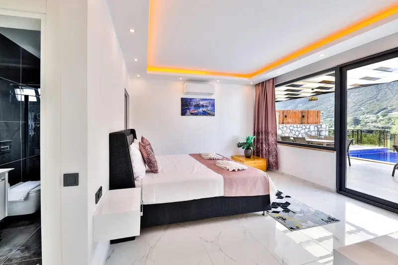 Sarıbelen’de doğa manzaralı kiralık villa, fotoğraf 33
