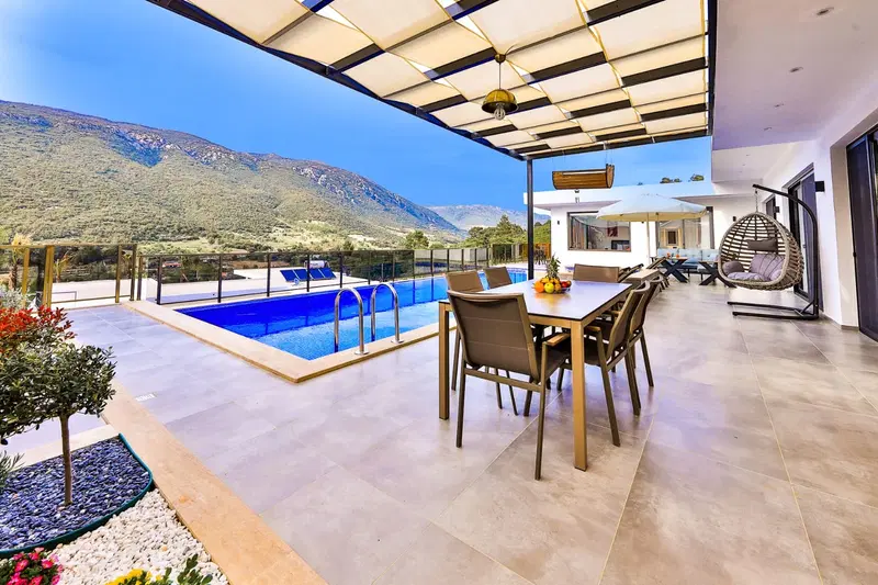 Sarıbelen’de jakuzili kiralık villa, fotoğraf 2