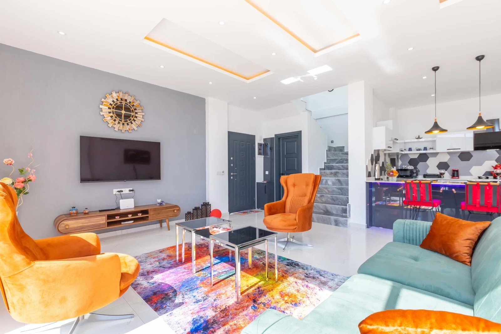 İslamlar’da Balayı Çiftlerine Uygun, Korunaklı Havuzlu, 1 Yatak Odalı, Ekonomik Villa