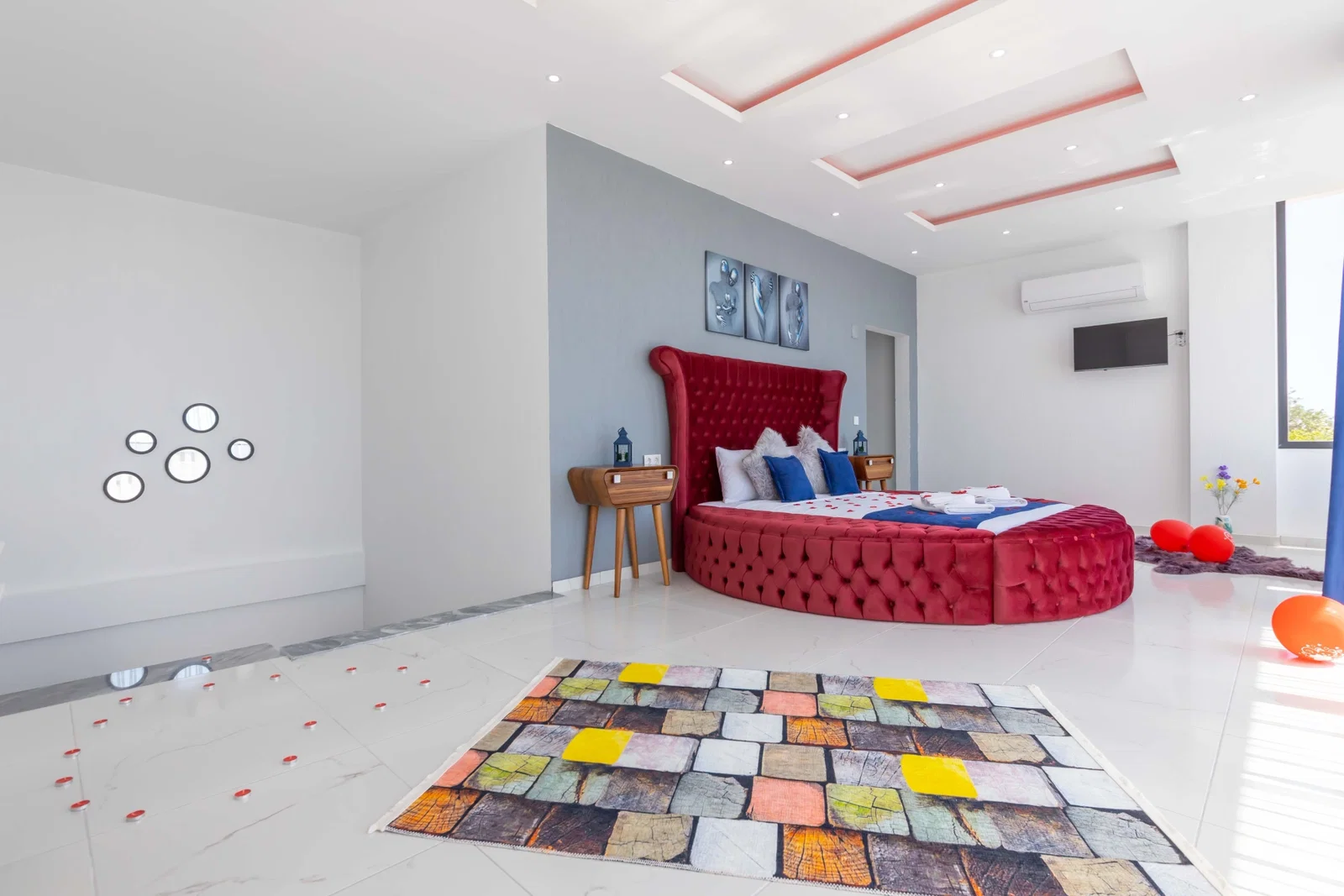 İslamlar’da Balayı Çiftlerine Uygun, Korunaklı Havuzlu, 1 Yatak Odalı, Ekonomik Villa