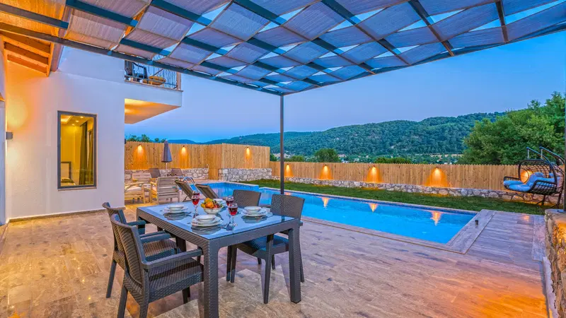 Sarıbelen’de bahçeli kiralık villa, fotoğraf 4
