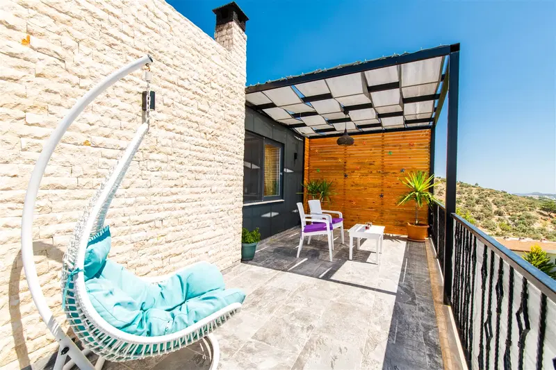 Üzümlü’de doğa içinde kiralık villa, fotoğraf 8