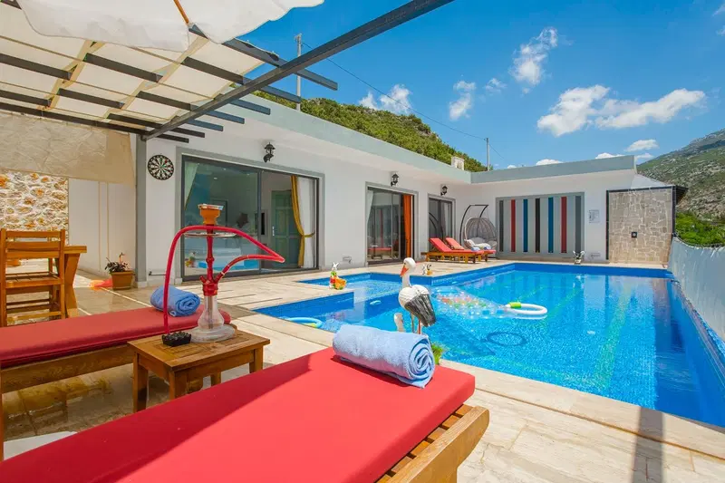 İslamlar’da kapalı havuzlu kiralık villa, fotoğraf 3