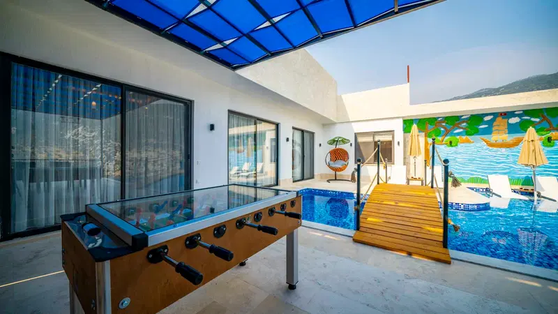 İslamlar’da kapalı havuzlu kiralık villa, fotoğraf 6