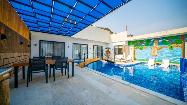 İslamlar’da ısıtmalı havuzlu kiralık villa, fotoğraf 2
