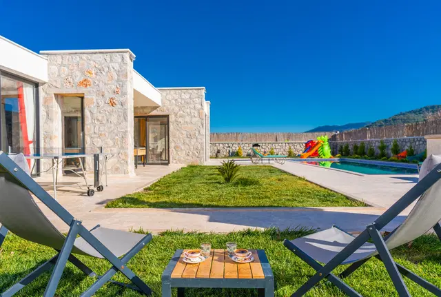 Sarıbelen’de saunalı kiralık villa, fotoğraf 4