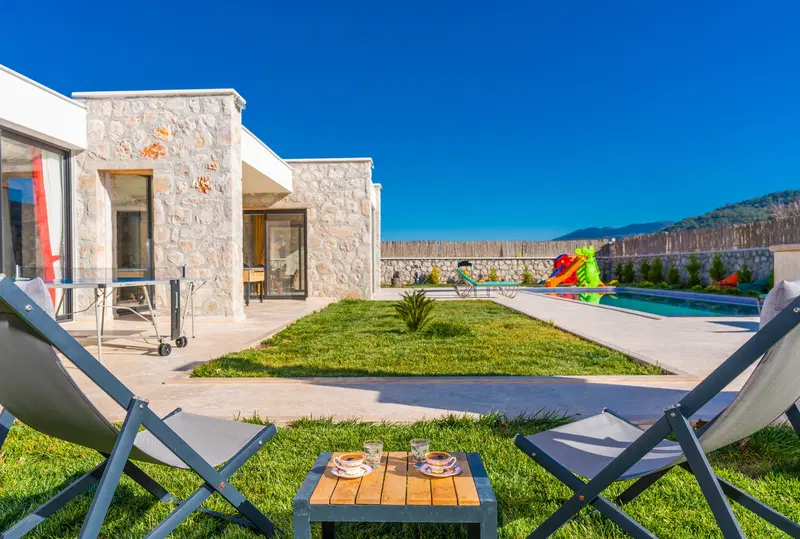 Sarıbelen’de saunalı kiralık villa, fotoğraf 4