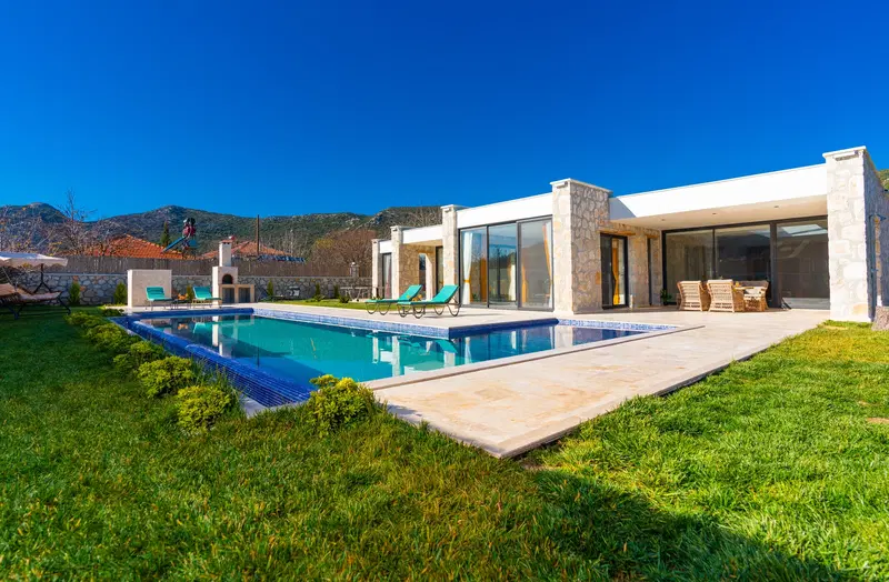 Sarıbelen’de jakuzili kiralık villa, fotoğraf 3