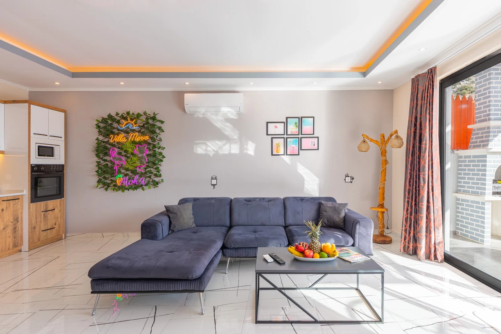 İslamlar’da Balayı Çiftlerine Uygun, Korunaklı Havuzlu, 1 Yatak Odalı, Kiralık Villa