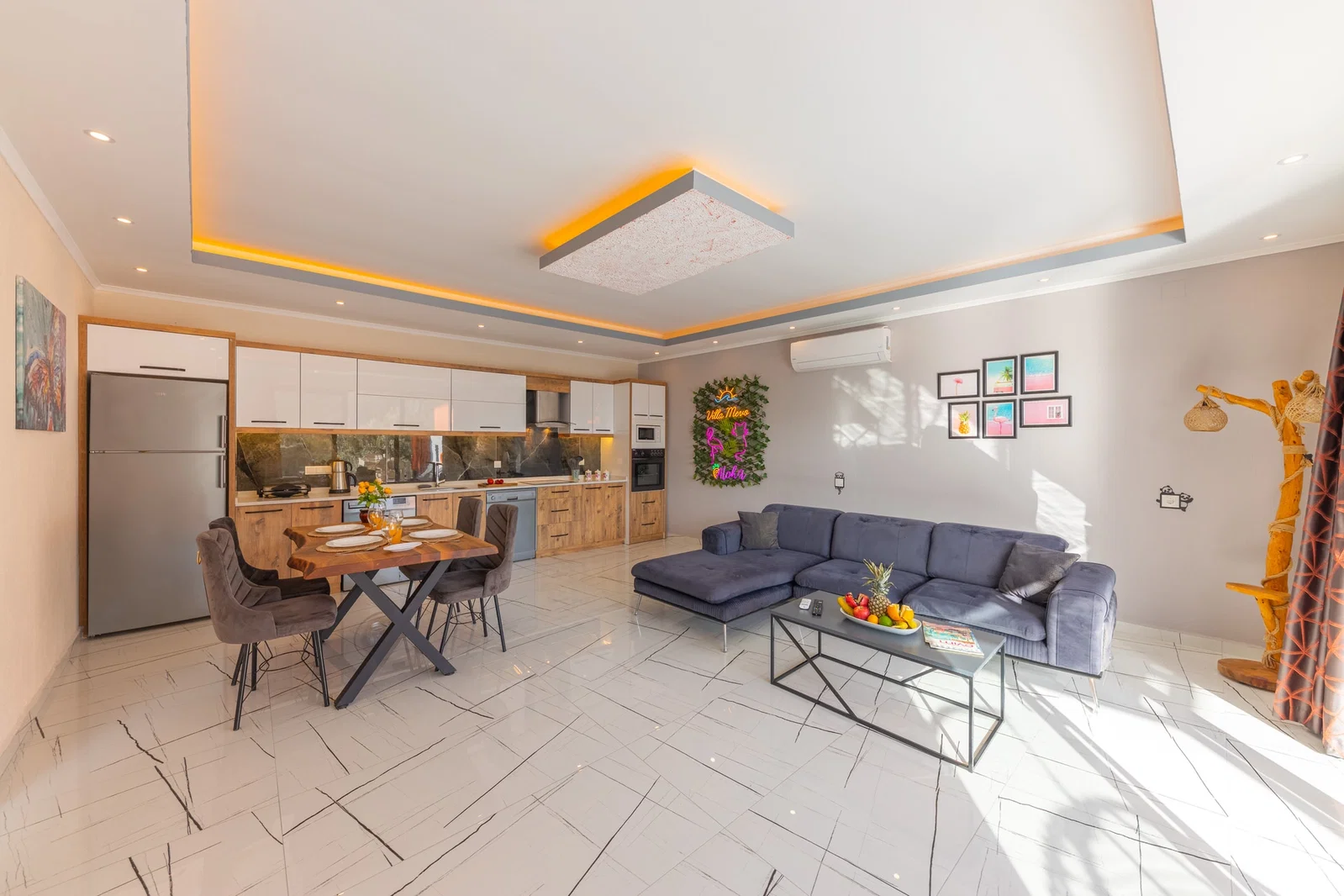 İslamlar’da Balayı Çiftlerine Uygun, Korunaklı Havuzlu, 1 Yatak Odalı, Kiralık Villa