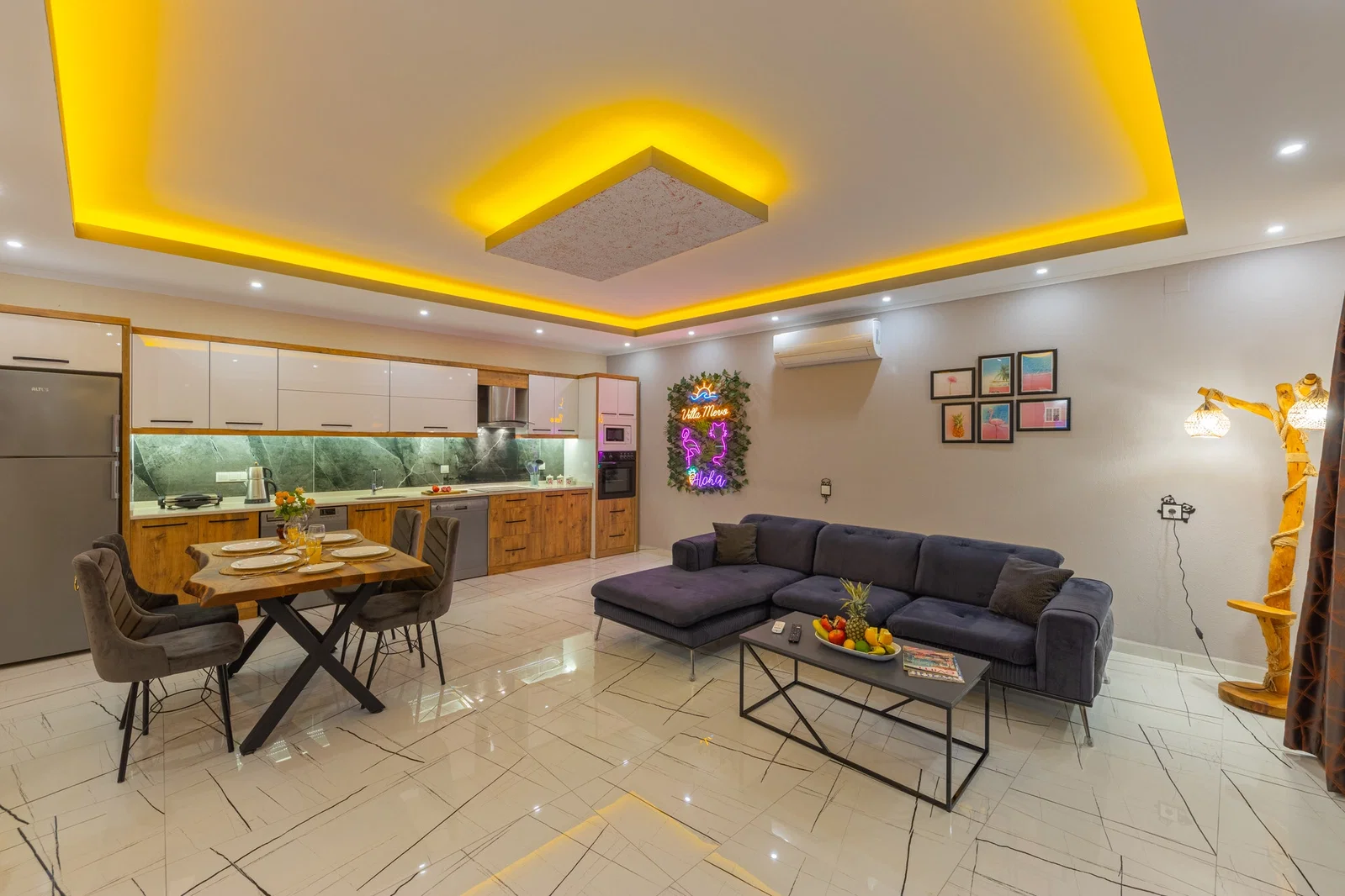 İslamlar’da Balayı Çiftlerine Uygun, Korunaklı Havuzlu, 1 Yatak Odalı, Kiralık Villa
