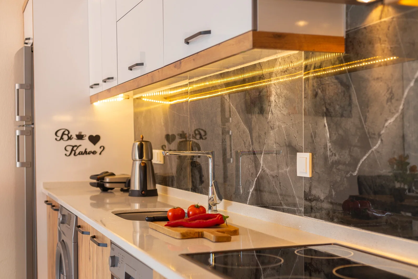 İslamlar’da Balayı Çiftlerine Uygun, Korunaklı Havuzlu, 1 Yatak Odalı, Kiralık Villa