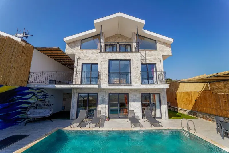 Fethiye’de jakuzili kiralık villa, fotoğraf 3