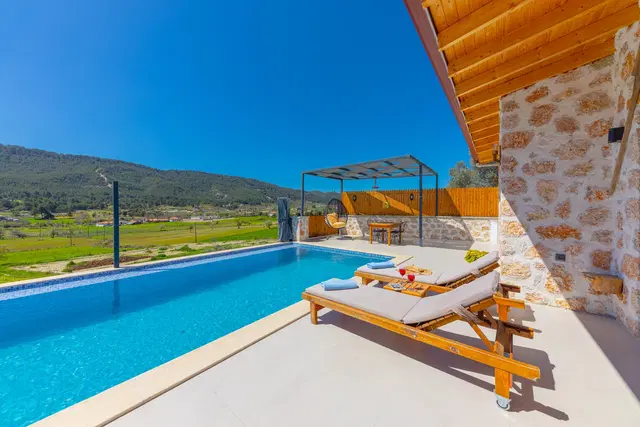 Sarıbelen’de jakuzili kiralık villa, fotoğraf 2