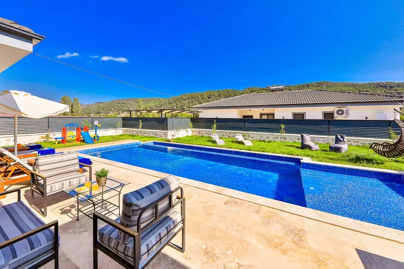 Sarıbelen’de çocuk dostu kiralık villa, fotoğraf 8