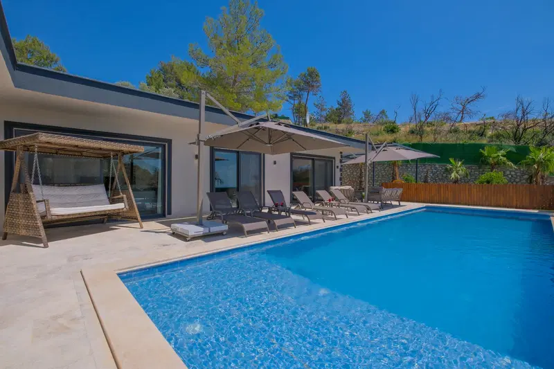 İslamlar’da korunaklı havuzlu kiralık villa, fotoğraf 8