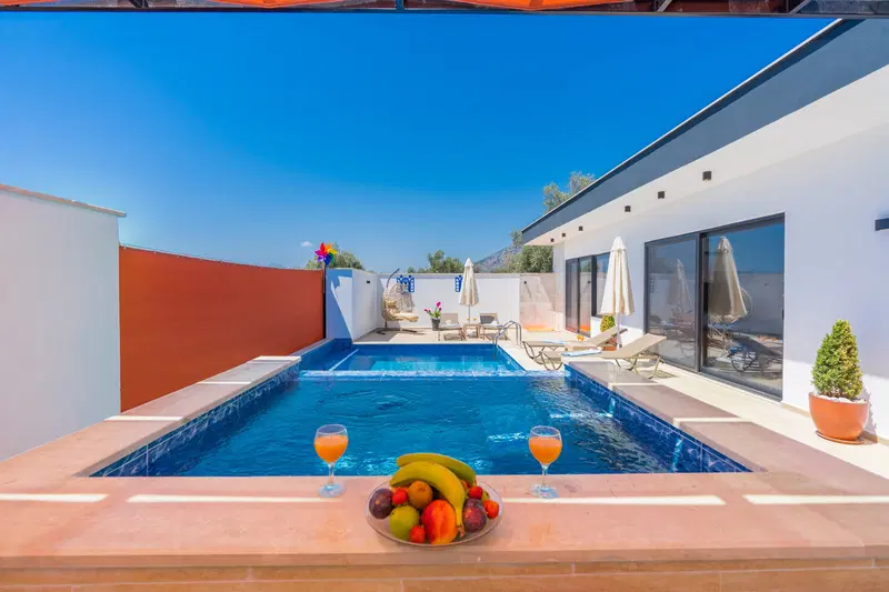Üzümlü’de doğa manzaralı kiralık villa, fotoğraf 2
