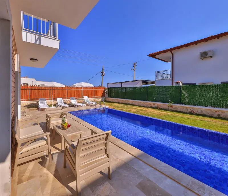 Kaş’ta bahçeli kiralık villa, fotoğraf 4
