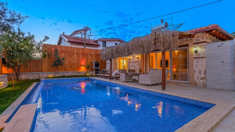 Kaş’ta ekonomik kiralık villa, fotoğraf 7
