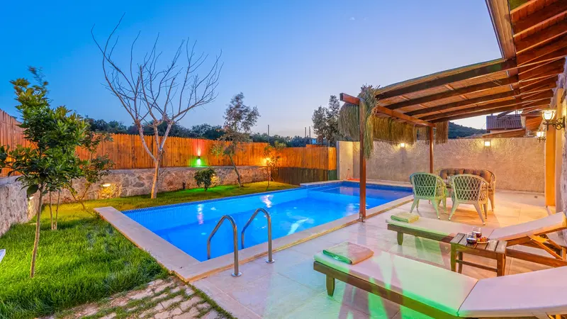Kaş’ta yan yana kiralık villa, fotoğraf 7