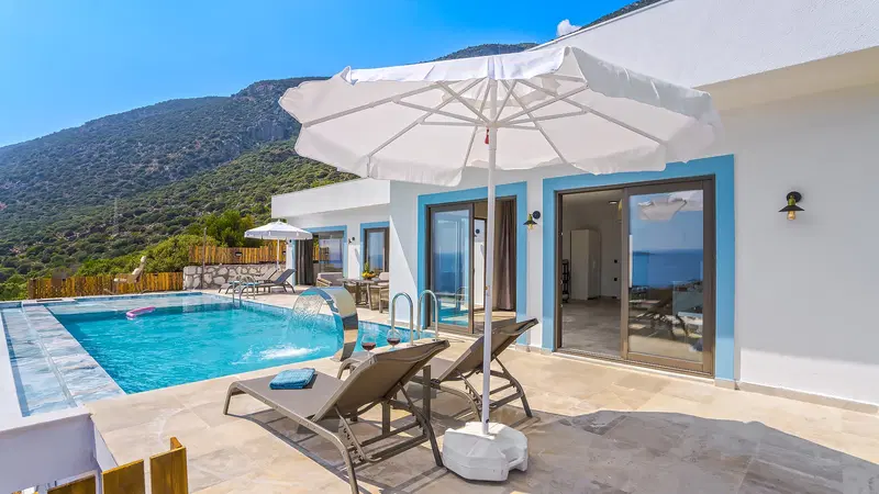 Kaş’ta balayı kiralık villa, fotoğraf 5