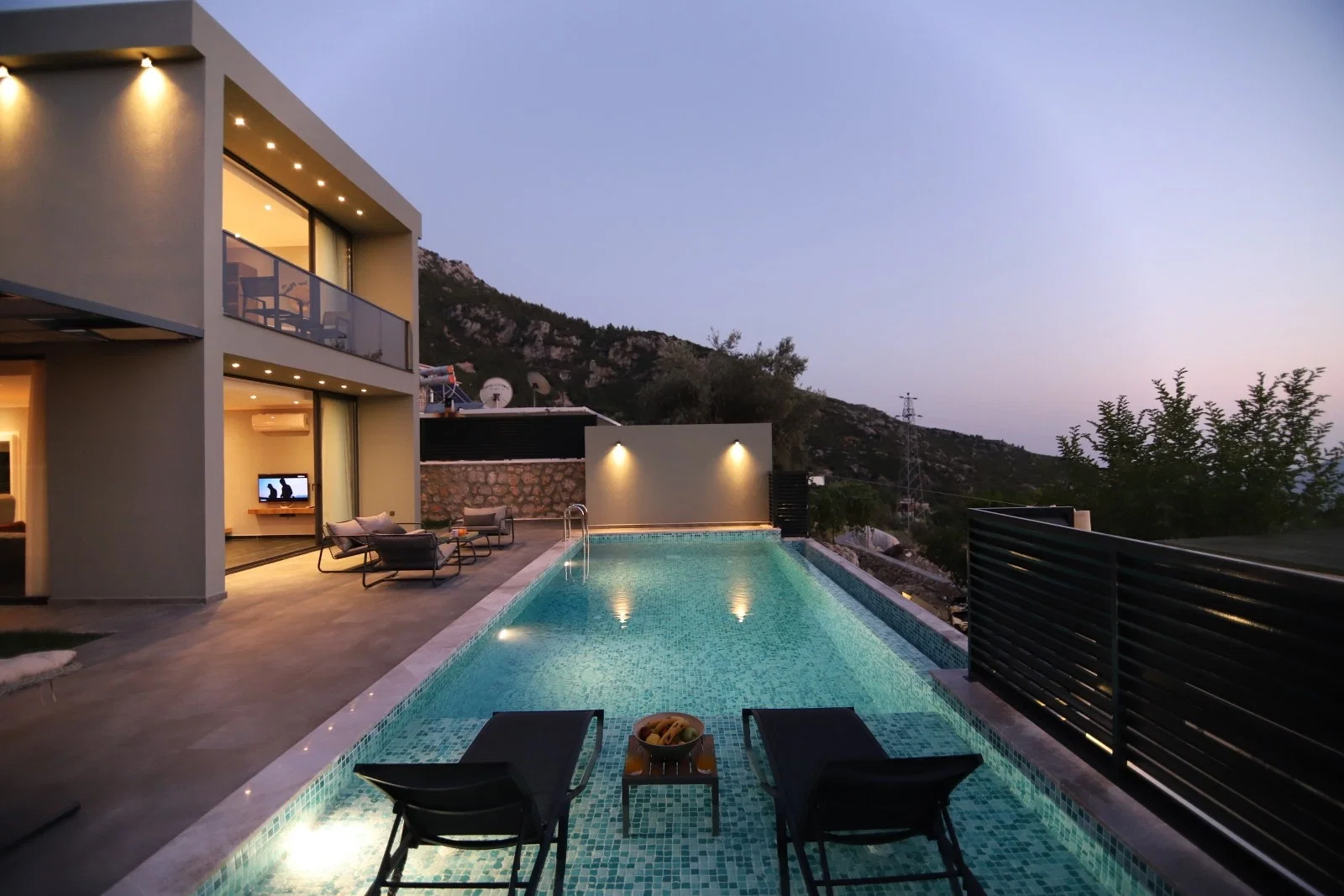 İslamlar’da Balayı Çiftlerine Uygun, Korunaklı Havuzlu, 1 Yatak Odalı, Ekonomik Villa