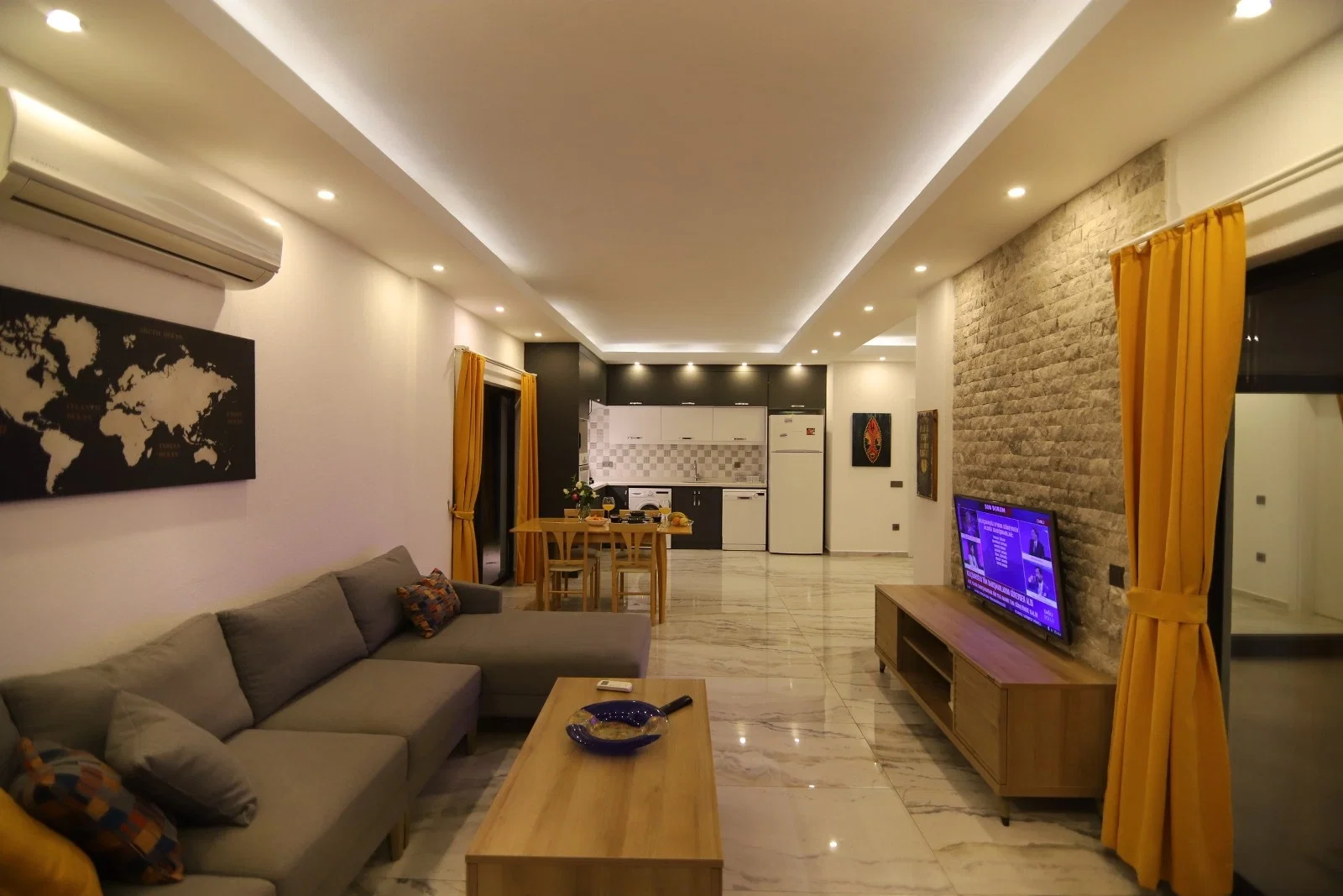İslamlar’da Balayı Çiftlerine Uygun, Korunaklı Havuzlu, 1 Yatak Odalı, Ekonomik Villa