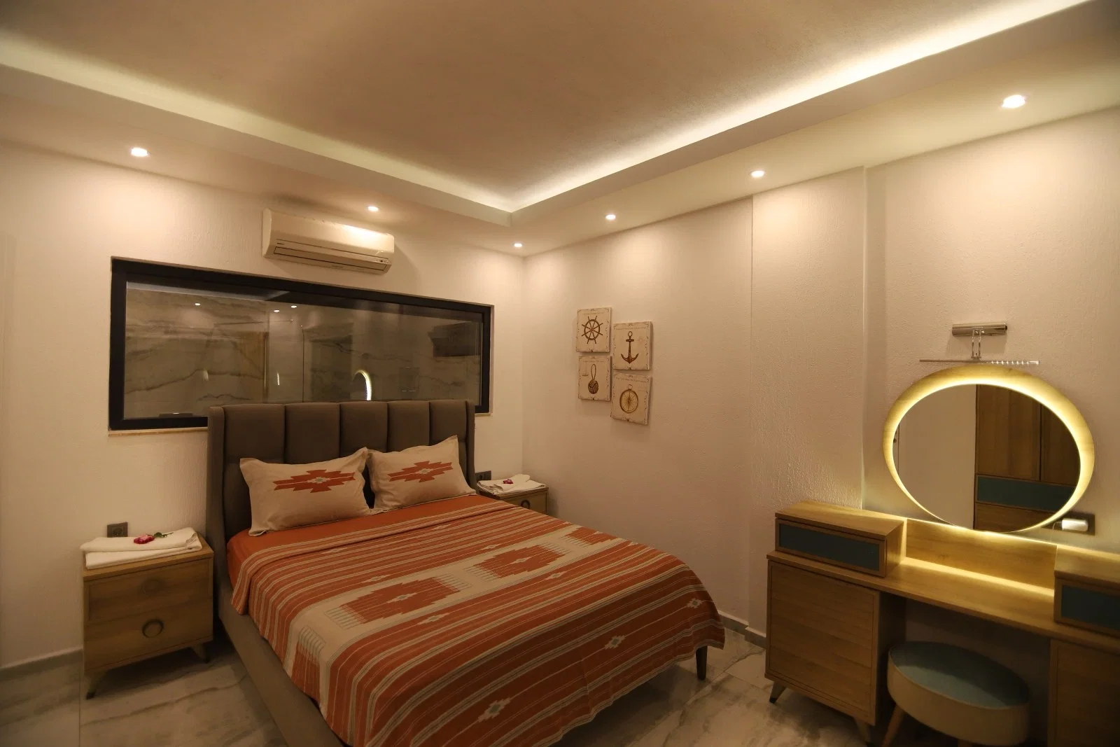 İslamlar’da Balayı Çiftlerine Uygun, Korunaklı Havuzlu, 1 Yatak Odalı, Ekonomik Villa