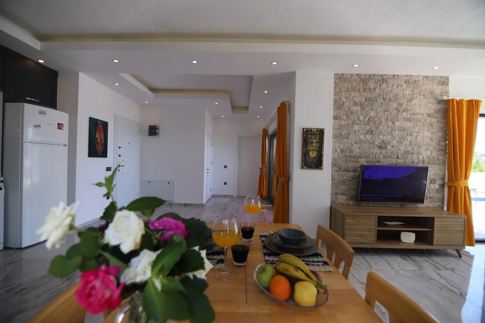 İslamlar’da Balayı Çiftlerine Uygun, Korunaklı Havuzlu, 1 Yatak Odalı, Ekonomik Villa